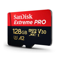 SanDisk Extreme Pro 4K microSD 128 GB  (4K)
