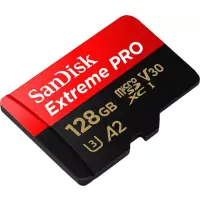SanDisk Extreme Pro 4K microSD 128 GB  (4K)