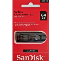SanDisk Cruzer Glide 3.0 USB Flash Drive 64 GB