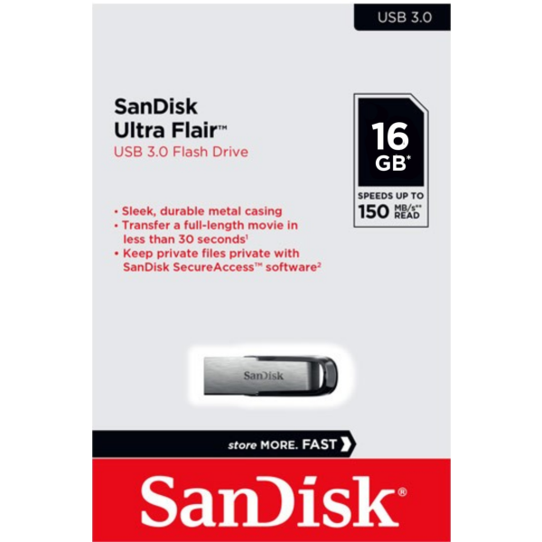 SanDisk Ultra Flair USB 3.0 16 GB