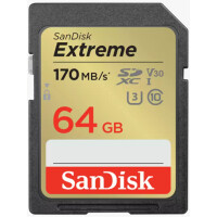 SanDisk Extreme 4K SD Karte 64 GB  (4K)