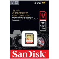 SanDisk Extreme 4K SD Karte 128 GB  (4K)