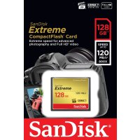 SanDisk Extreme CompactFlash Karte 128 GB