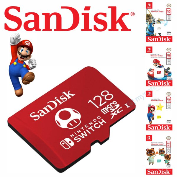 SanDisk MicroSD Karte f&uuml;r Nintendo&reg; Switch&trade;