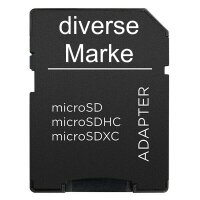 SanDisk Ultra microSD 80-100MB/s SD MicroSD Adapter ohne...