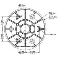 Uniarch by Uniview TR-JB03-I-IN White Montage Box
