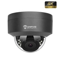 ANPVIZ  IPC-D280G-S BLACK 8MP 4K Dome IP-Kamera [B-WARE]