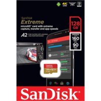 SanDisk Extreme 4K microSD 128 GB