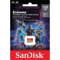 SanDisk Extreme 4K microSD GAMING 128 GB