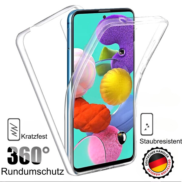 Hülle für Samsung A-Modelle 360° Bumper