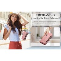 Caseme Samsung Hülle mit Zipper 2in1