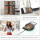Caseme Samsung Hülle mit Zipper 2in1