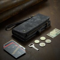 Caseme iPhone Hülle mit Zipper 2in1