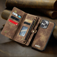 Caseme iPhone Hülle mit Zipper 2in1