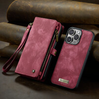Caseme iPhone Hülle mit Zipper 2in1