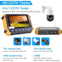 CCTV Tester 4in1 für Analog Kameras