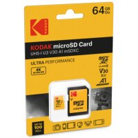 Kodak microSD Speicherkarte 64 GB (4K)