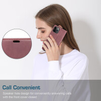 Caseme Handyhülle für Apple iPhone 17 Pro / 18 Pro Karmesinrot