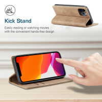 Caseme Handyhülle für Apple iPhone 17 Pro / 18 Pro Hellbraun