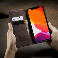 Caseme Handyhülle für Apple iPhone 17 Pro / 18 Pro Dunkelbraun
