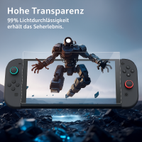 2x Panzerschutzfolie für Nintendo Switch 2