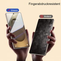Displayschutzfolie mit Anbringhilfe Premium iPhone Für iPhone 16Pro Privacy (Sichtschutz)
