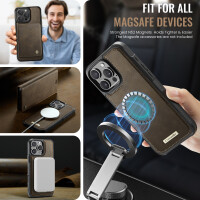 Handyhülle für iPhone C49 2in1 Für iPhone 16 Pro-Braun