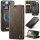 Handyhülle für iPhone C49 2in1 Für iPhone 16 Pro-Braun
