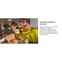 Philips TAK4206BL/00 Bluetooth Kinder Kopfhörer Blau