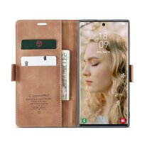 Caseme Handyhülle für Samsung Samsung S26 Ultra-Hellbraun