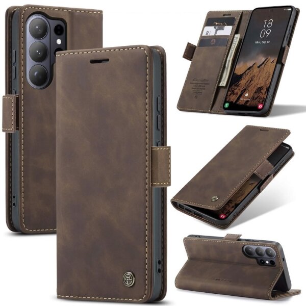 Caseme Handyhülle für Samsung Samsung S26 Ultra-Dunkelbraun