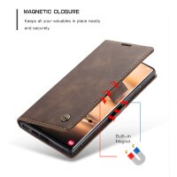 Caseme Handyhülle für Samsung Samsung S26 Ultra-Dunkelbraun