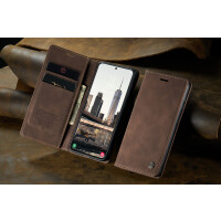 Caseme Handyhülle für Samsung Samsung S26-Dunkelbraun