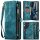 Caseme Samsung Hülle mit Zipper 2in1 Samsung S26 Ultra-Blau