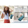Caseme Samsung Hülle mit Zipper 2in1 Samsung S26 Ultra-Blau
