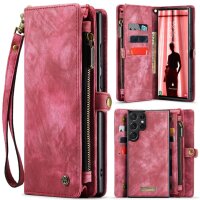 Caseme Samsung Hülle mit Zipper 2in1 Samsung S26...