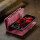 Caseme Samsung Hülle mit Zipper 2in1 Samsung S26 Ultra-Rot