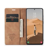 Caseme Handyhülle für Samsung Samsung S26 FE-Hellbraun