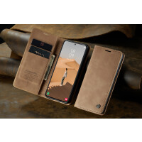 Caseme Handyhülle für Samsung Samsung S26 FE-Hellbraun