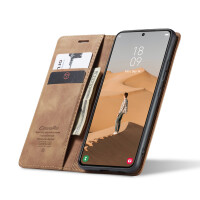 Caseme Handyhülle für Samsung Samsung S26 FE-Hellbraun