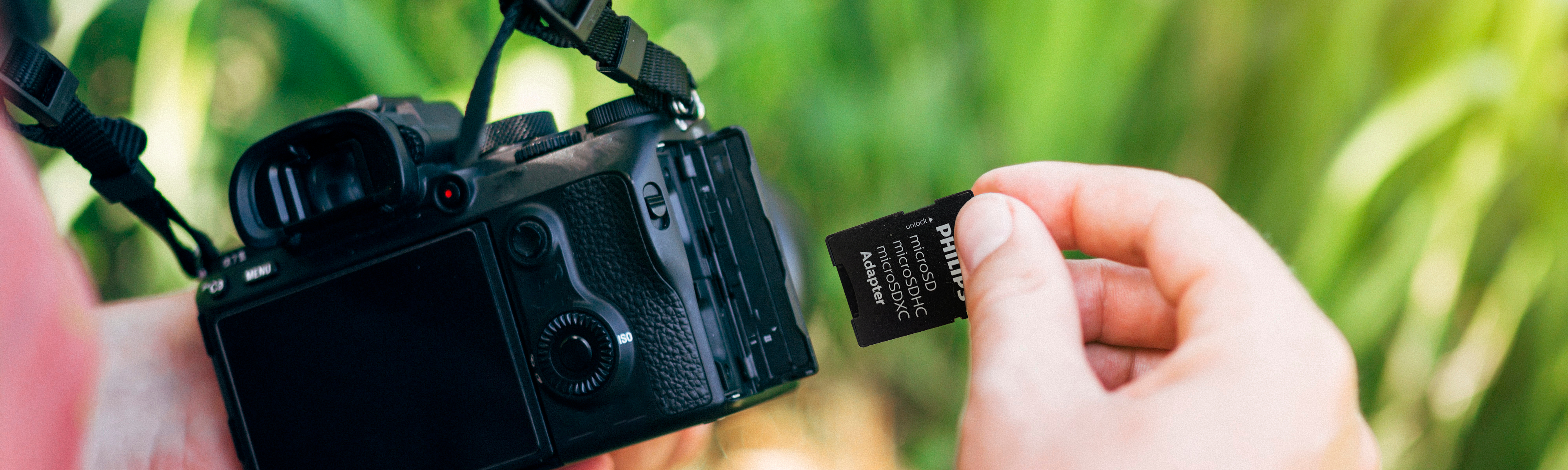 Philips Flash Memory Banner