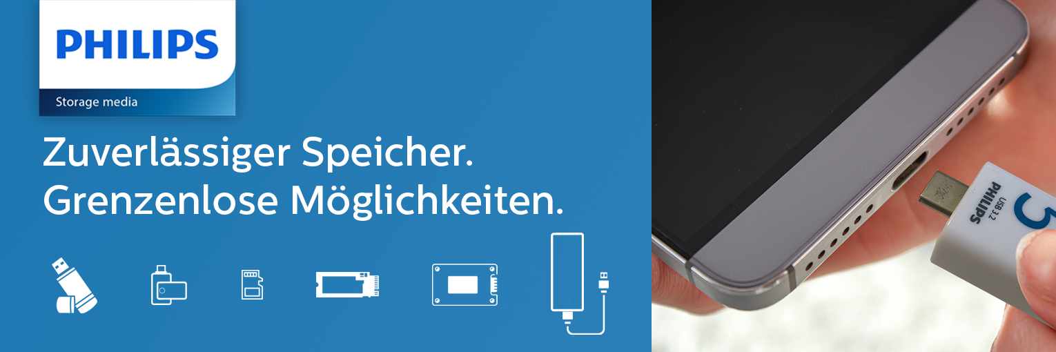 Philips USB-C Click Performance Banner