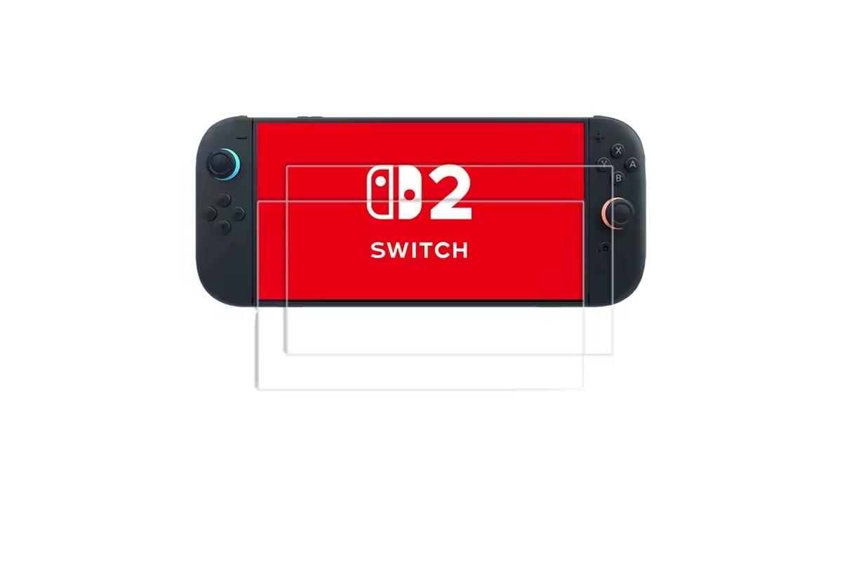 2× Panzerglas für Nintendo Switch 2